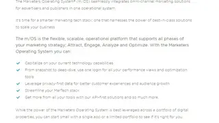 Kochava Marketers Operating System screenshot
