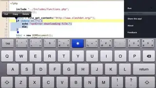Kodiak PHP screenshot