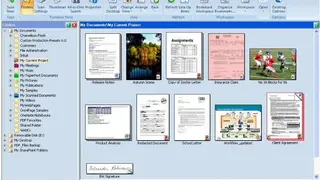 Kofax PaperPort screenshot