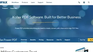 Kofax Power PDF screenshot