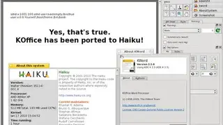 KOffice screenshot