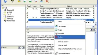 Koma Mail screenshot