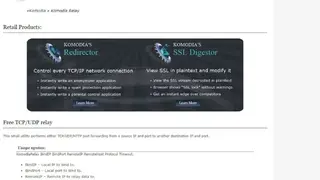 Komodia Relay screenshot
