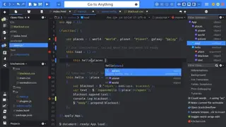 Komodo Edit screenshot