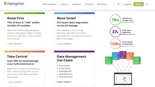 Komprise Intelligent Data Management screenshot