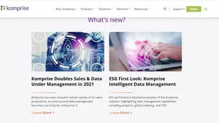 Komprise Intelligent Data Management screenshot