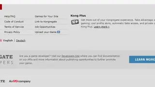 Kongregate screenshot