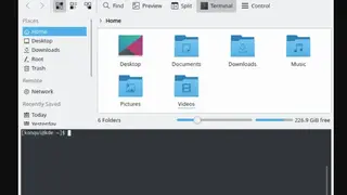Konsole screenshot