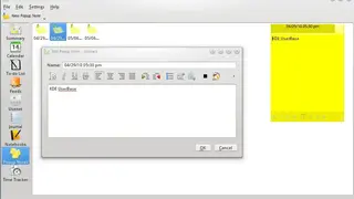 Kontact – KNotes screenshot