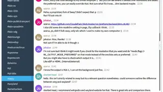Konversation screenshot