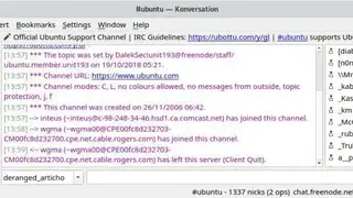 Konversation screenshot