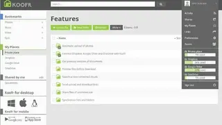 Koofr screenshot