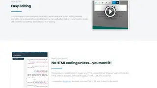 Kopage Website Builder screenshot