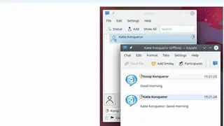 Kopete screenshot