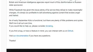 Koto Social Network screenshot