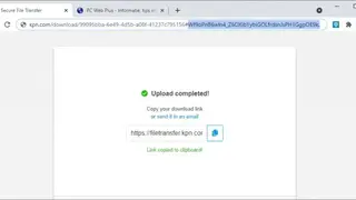 KPN Secure File Transfer screenshot