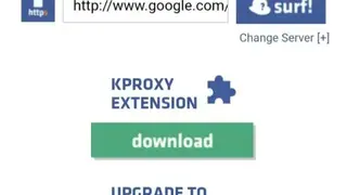 Kproxy screenshot