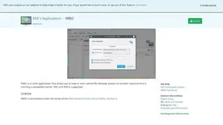 KRDC screenshot