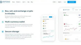 Kriptomat screenshot