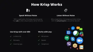 Krisp screenshot