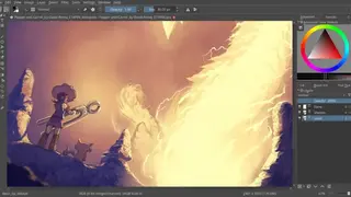 Krita screenshot