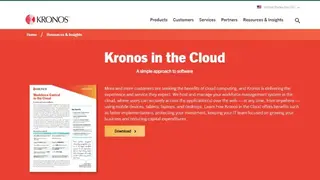 Kronos Cloud screenshot