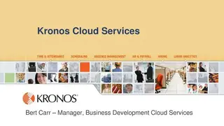 Kronos Cloud screenshot