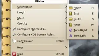 KRuler screenshot