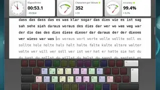 KTouch screenshot
