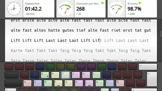 KTouch screenshot
