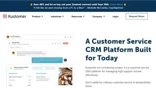 Kustomer screenshot