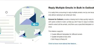 Kutools for Outlook screenshot
