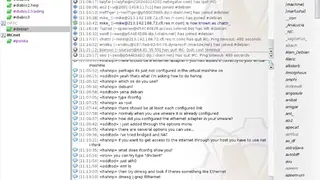 KVIrc screenshot