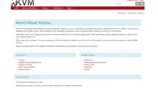 KVM (Kernel-based Virtual Machine) screenshot