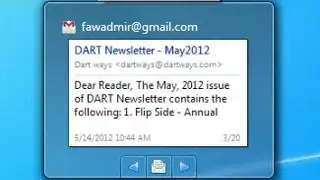 Kwerty Gmail Notifier screenshot