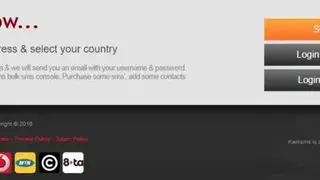 KwikSMS screenshot