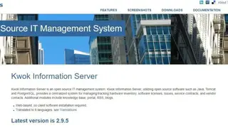 Kwok Information Server screenshot