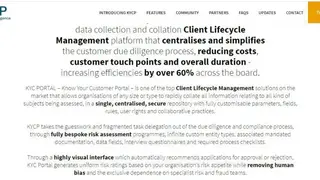 KYC Portal screenshot
