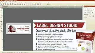Label Design Studio screenshot