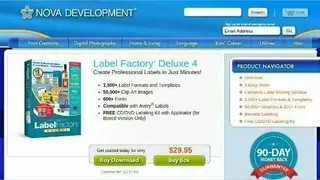 Label Factory Deluxe screenshot