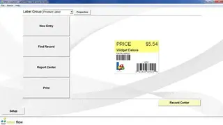 Label Flow screenshot