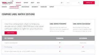 LABEL MATRIX screenshot