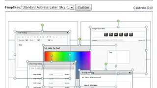 Labelgrid screenshot