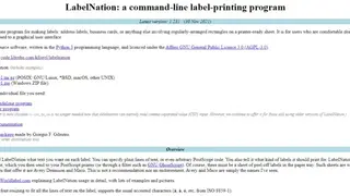 LabelNation screenshot