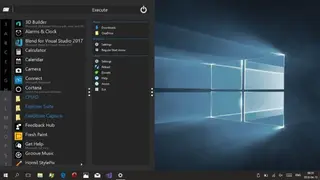 Labrys Start Menu screenshot