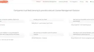 Labs64 NetLicensing screenshot