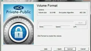 LaCie Private-Public screenshot