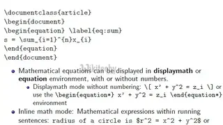 Lagrida Latexeditor screenshot