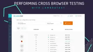 LambdaTest screenshot
