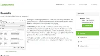 LanCalculator screenshot
